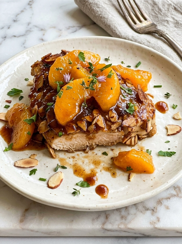 Sweet Brown Butter Peach BBQ Sauce - 2