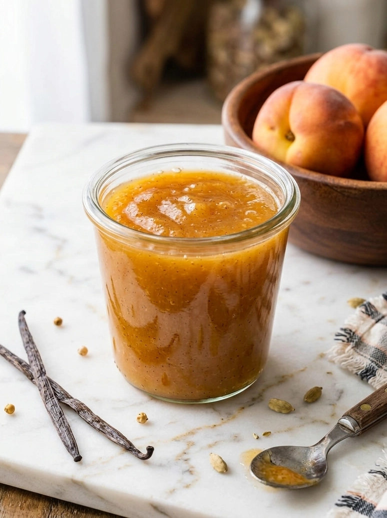 Sweet Vanilla Honey Peach Butter - 2