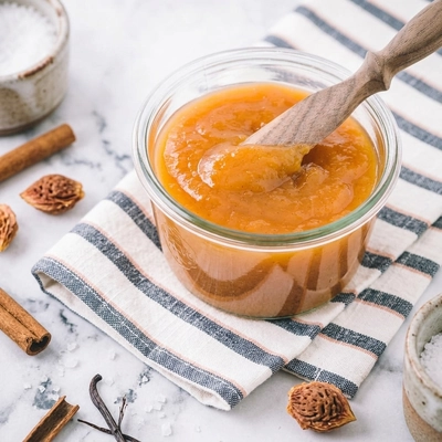 Sweet Vanilla Honey Peach Butter