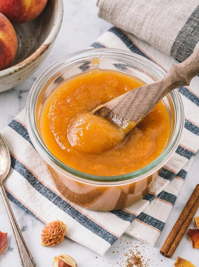 Sweet Vanilla Honey Peach Butter - 1
