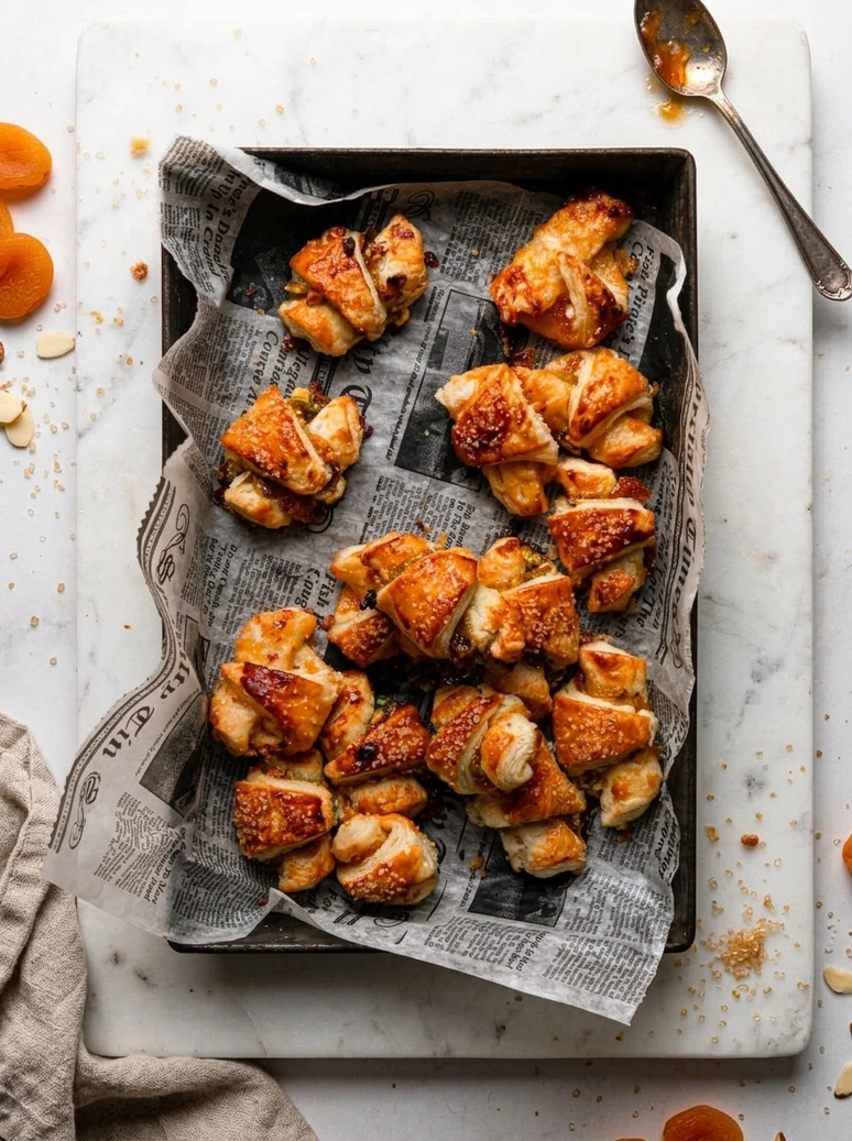 Twisted Apricot Rugelach Recipe - 2