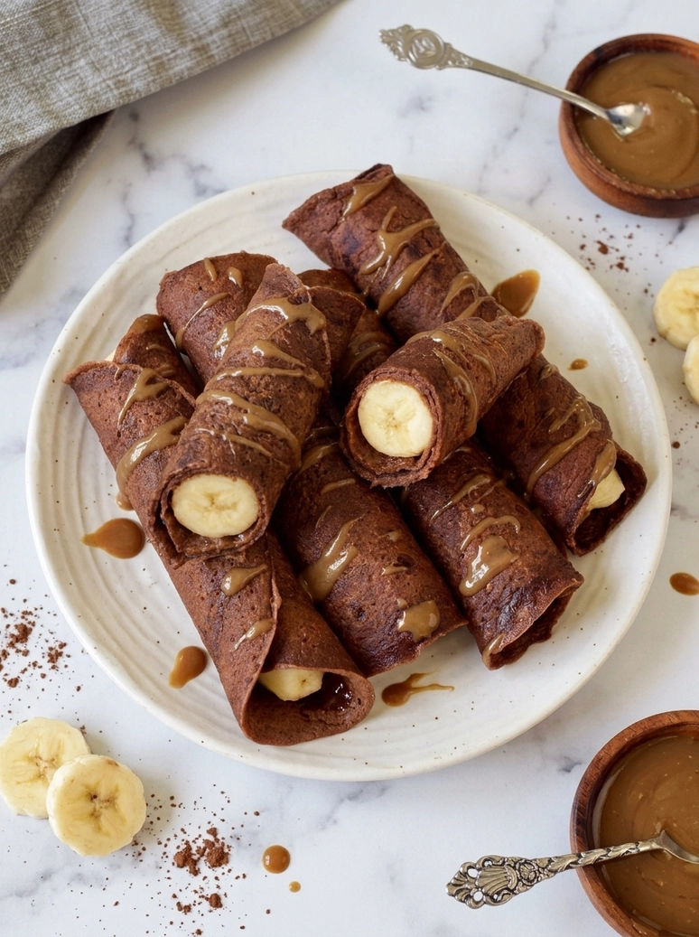 Vegan Banana Chocolate Crepes Recipe - 2